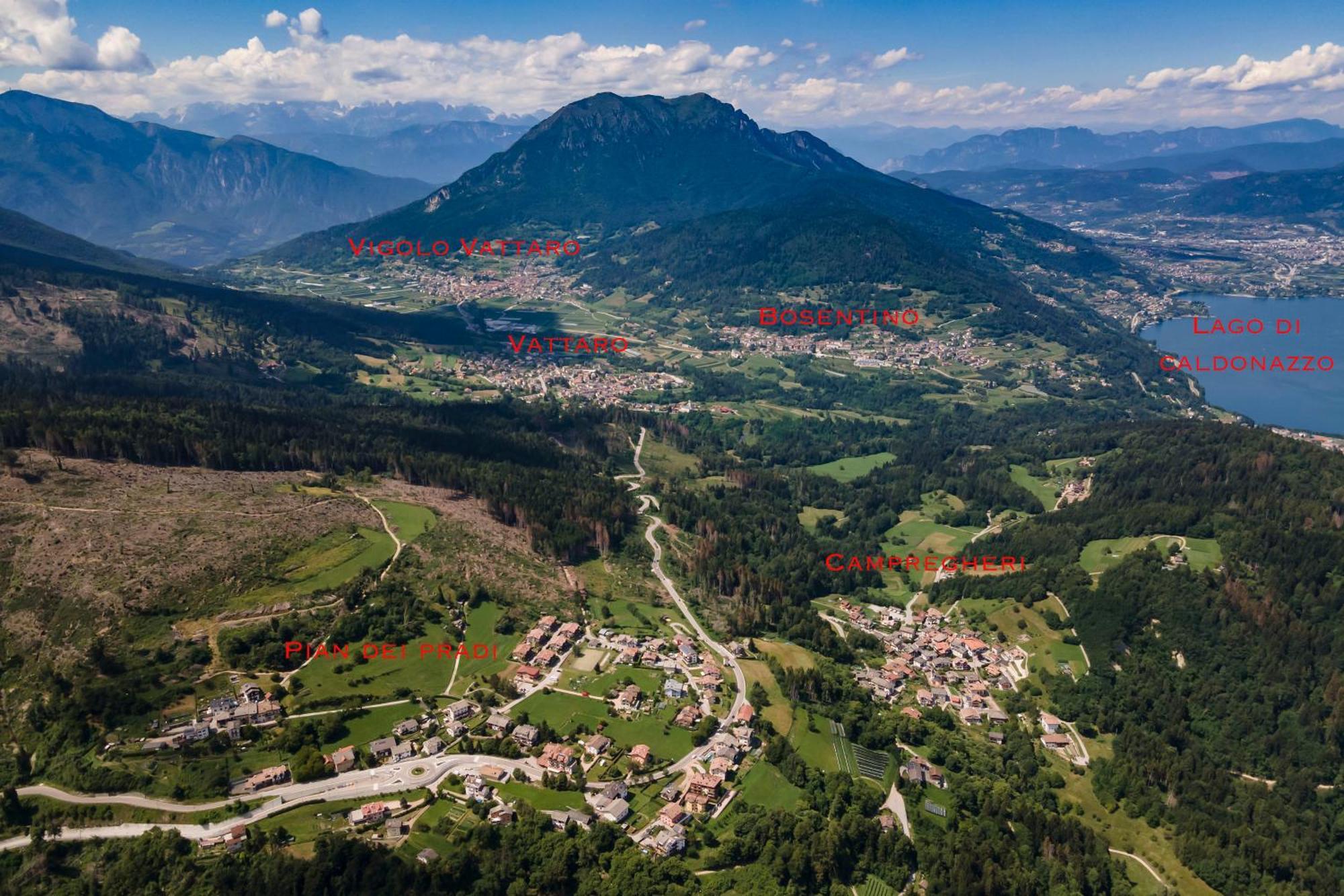 Al Pian Garni Hotel - B&B & Pizza Vattaro Kültér fotó